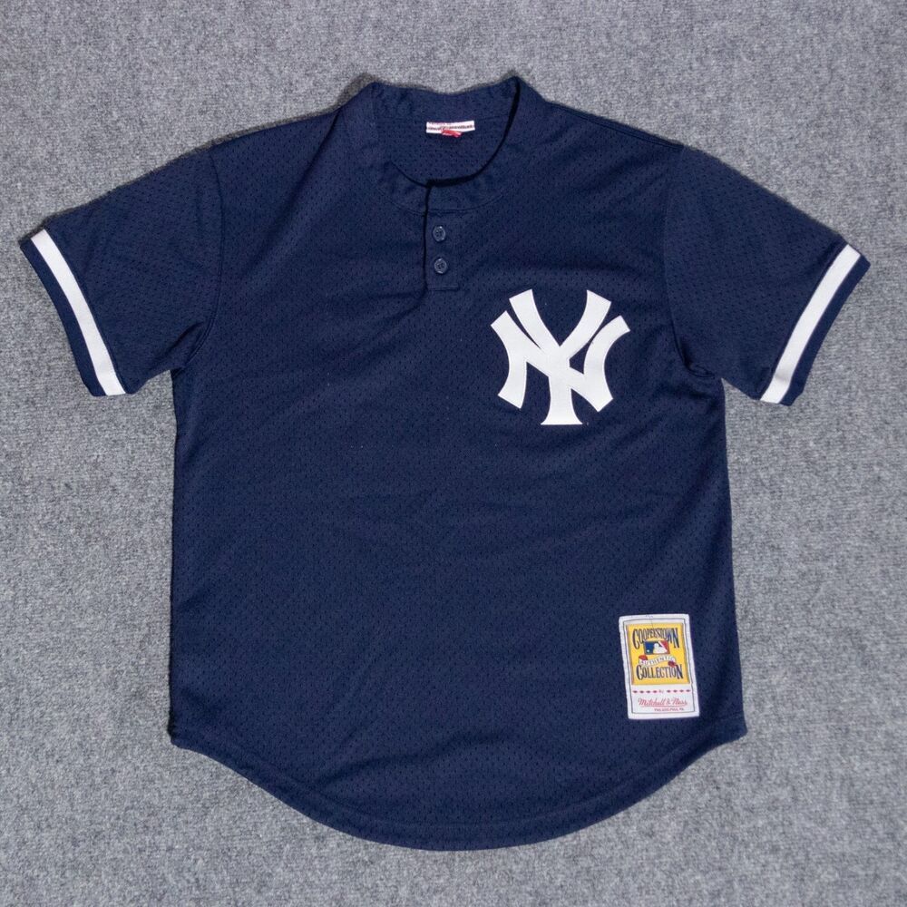 Mitchell & Ness New York Yankees #23 Don Mattingly Batting Practice Jersey Med